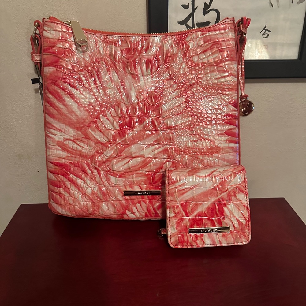 Brahmin Crossbody and Jane wallet